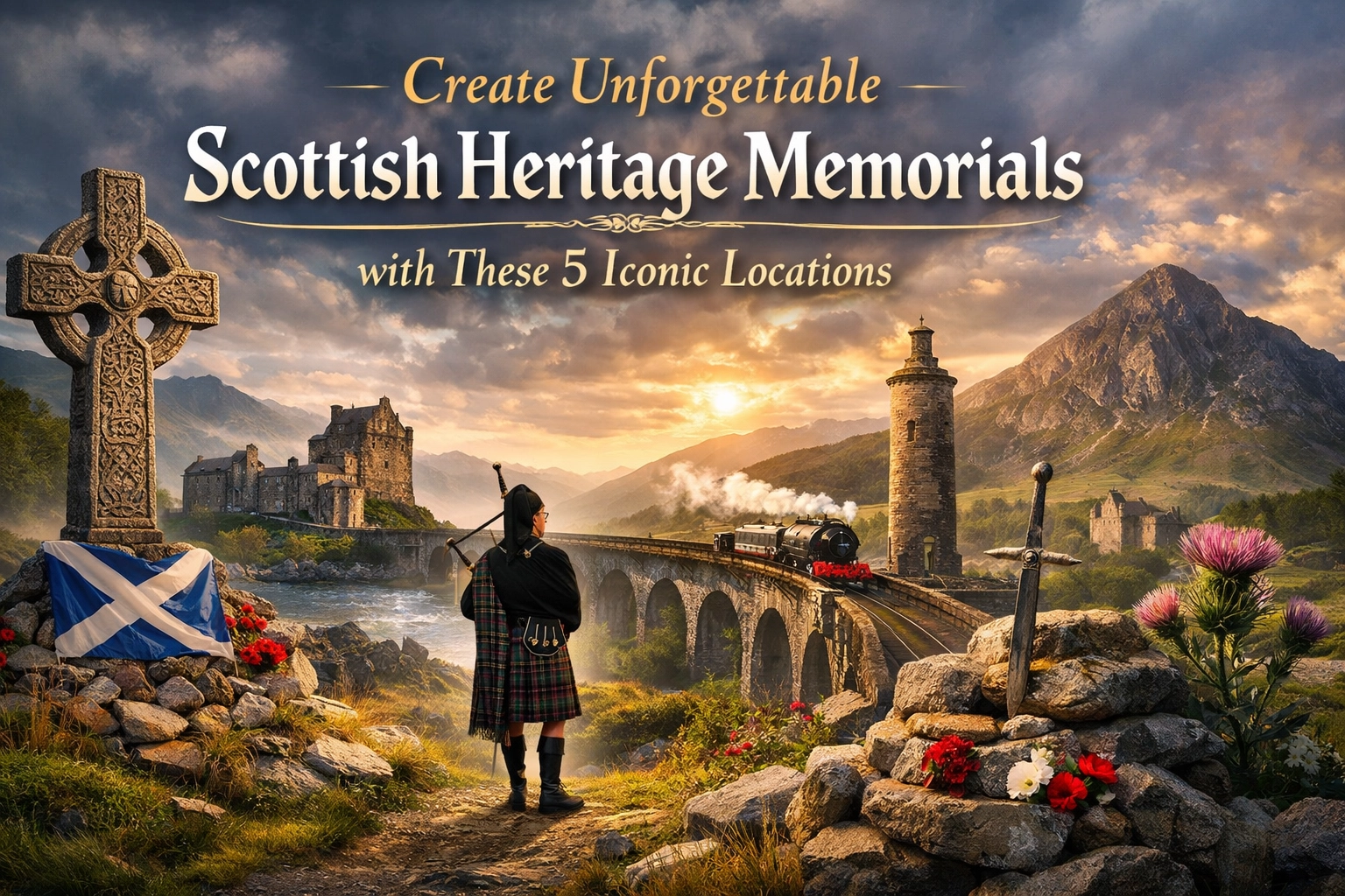 You are currently viewing Create Unforgettable Scottish Heritage Memorials with these 5 Iconic Locations