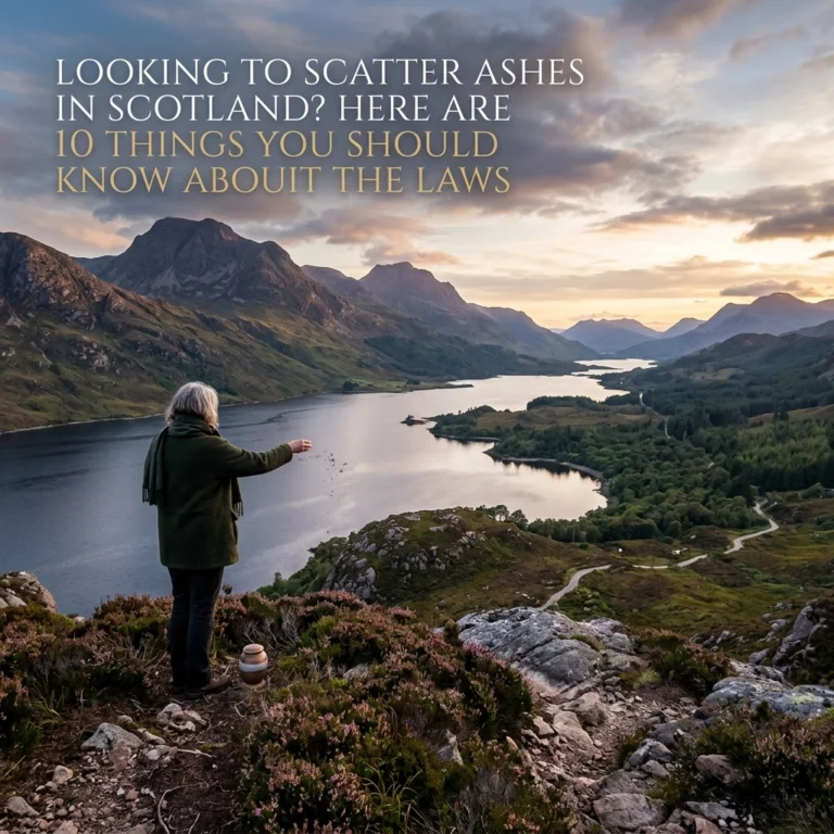 Read more about the article Looking to Scatter Ashes in Scotland? Here Are 10 Things You Should Know About the Laws